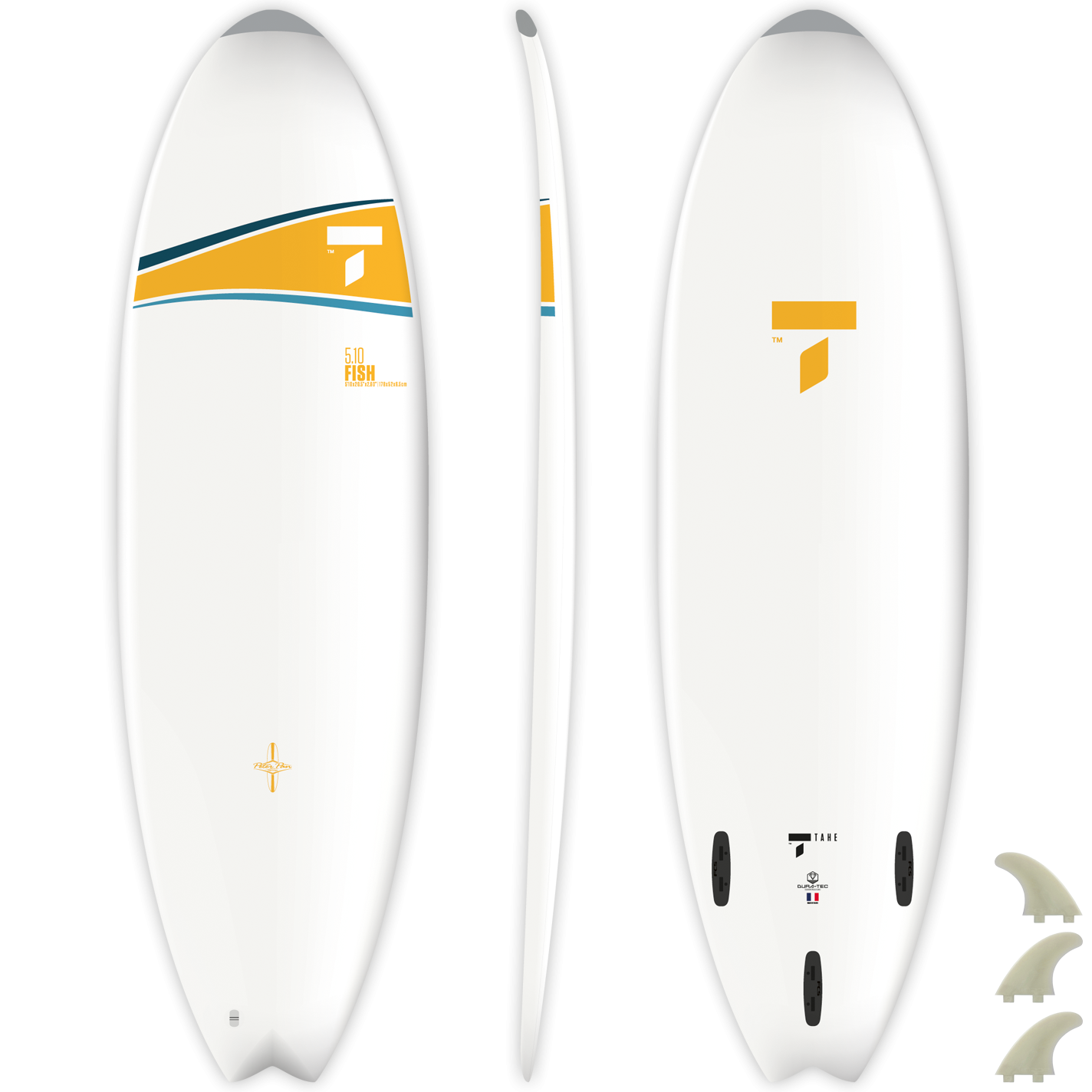 SURF TAHE DURA-TEC FISH 5.10 1 SURF TAHE DURA-TEC FISH 5.10