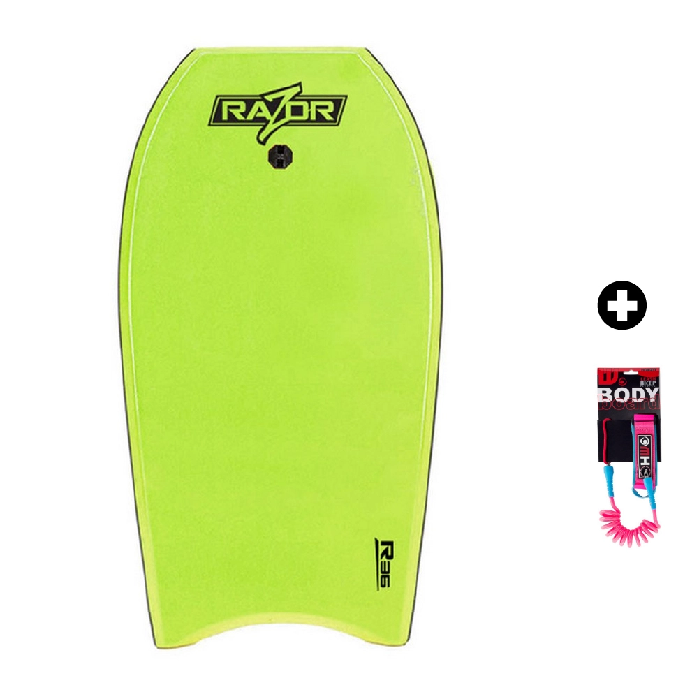 Ocean & Earth BODYBOARD RAZOR LIME 1 Ocean & Earth BODYBOARD RAZOR LIME