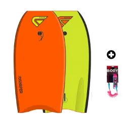 BODYBOARD FLOOD USURPER ORANGE/VERT 42'