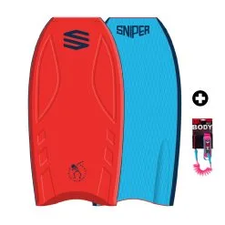 Sniper Bodyboards BODYBOARD SNIPER BUNCH II EPS IMPROVE SERIES ROUGE/BLEU