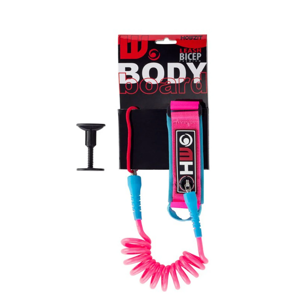 LEASH BODYBOARD HOWZIT ROSE/BLEU 8 LEASH BODYBOARD HOWZIT ROSE/BLEU – Image 8