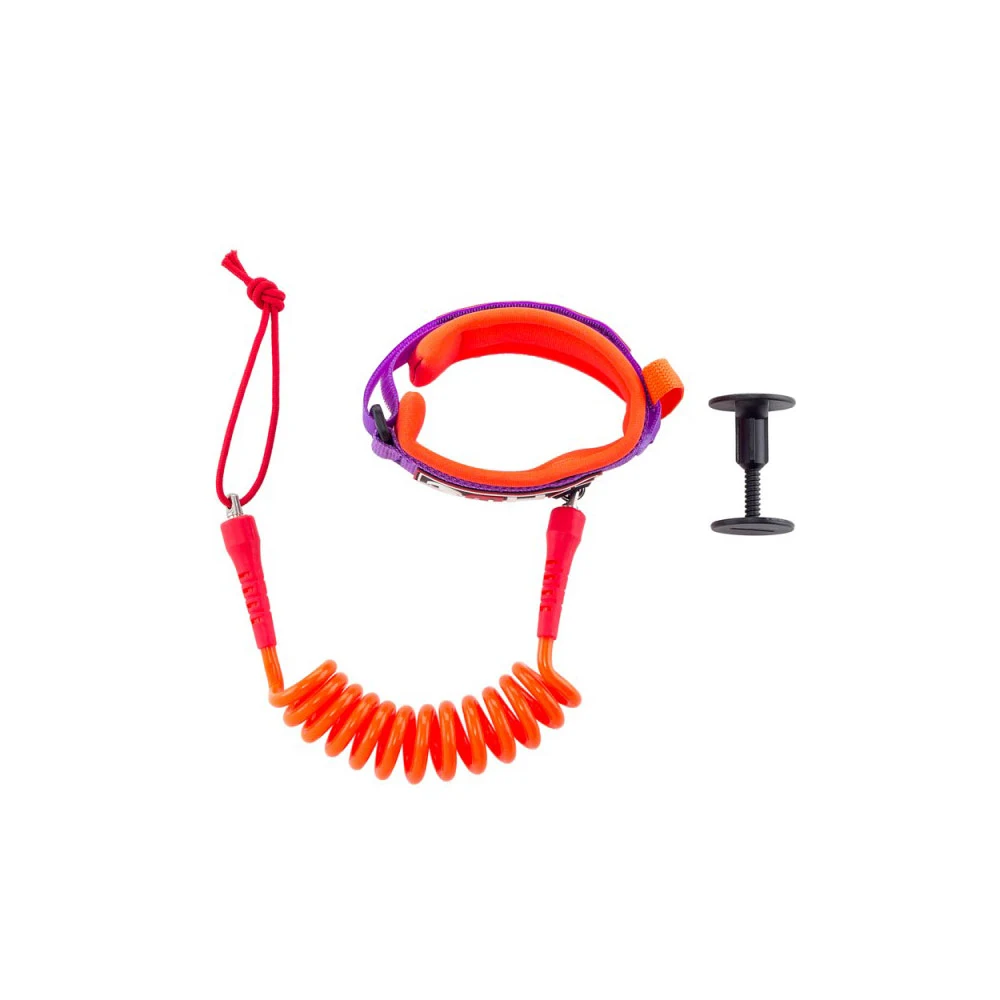 LEASH BODYBOARD HOWZIT ORANGE/VIOLET 2 LEASH BODYBOARD HOWZIT ORANGE/VIOLET – Image 2