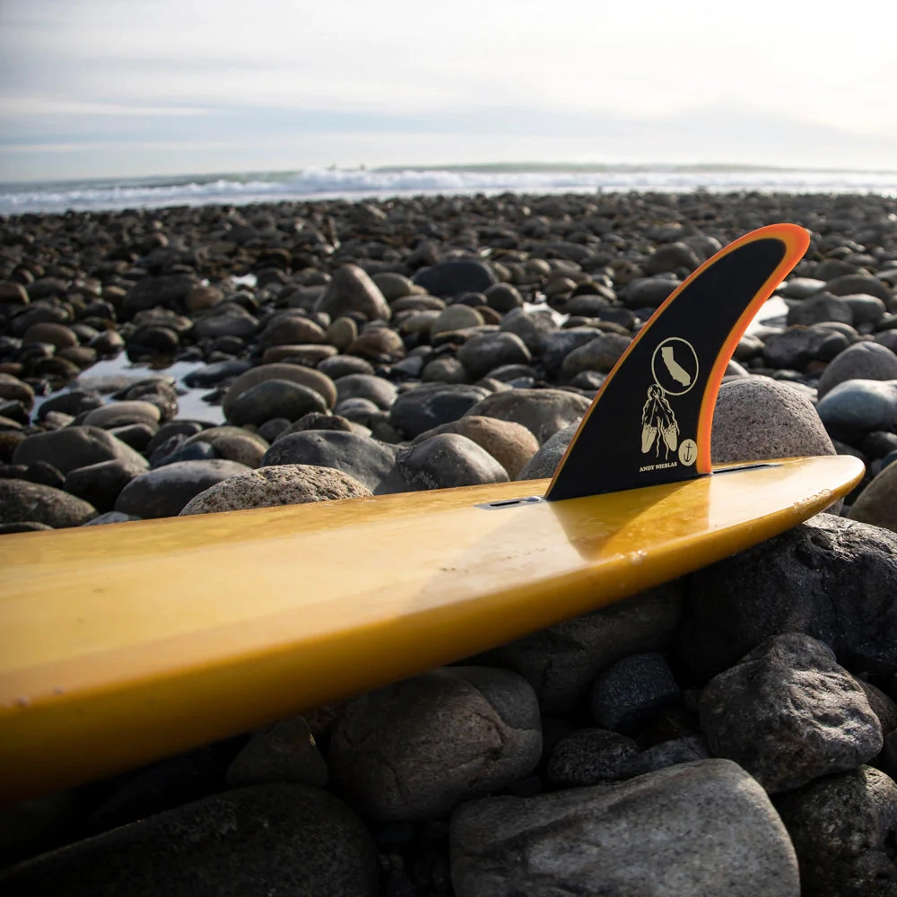 "Captain Fin" AILERON LONGBOARD CAPTAIN FIN ANDY NEIBLAS 7.5 3 "Captain Fin" AILERON LONGBOARD CAPTAIN FIN ANDY NEIBLAS 7.5 – Image 3