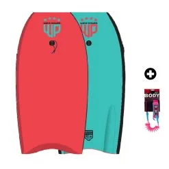 Flood BODYBOARD WOOP EPS WAVE POWER ROUGE/BLEU
